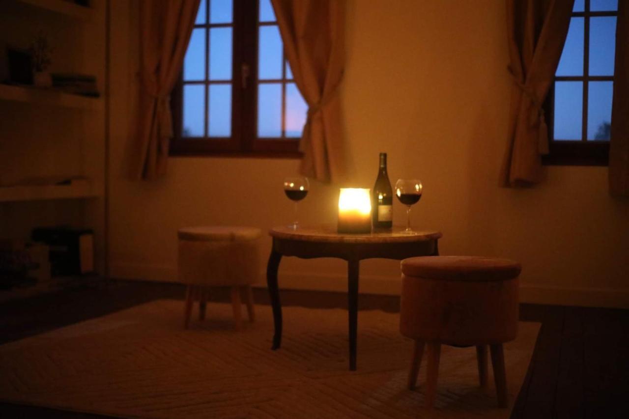 La Montrieuse, Chambre Individuelle Avec Sauna Et Baignoire Spa Naveil ภายนอก รูปภาพ